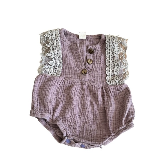 Bundle Baby Girl Size 3M Set 6PC Lot Bubble Romper Dresses Floral - Picture 9 of 11